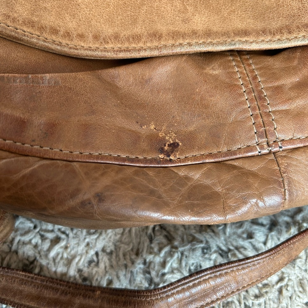Vintage crossbody leather purse - Picture 6 of 6
